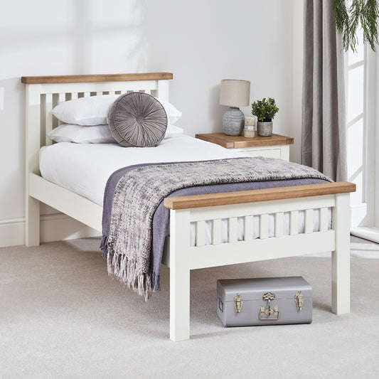 Cheshire White Painted 3ft Single Bed